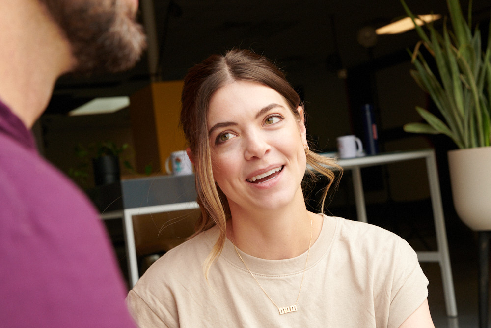 employees-laughing-outside-albedo-building